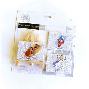 Disneyland Parks (Mickey, Lady, and Alice) Magnets